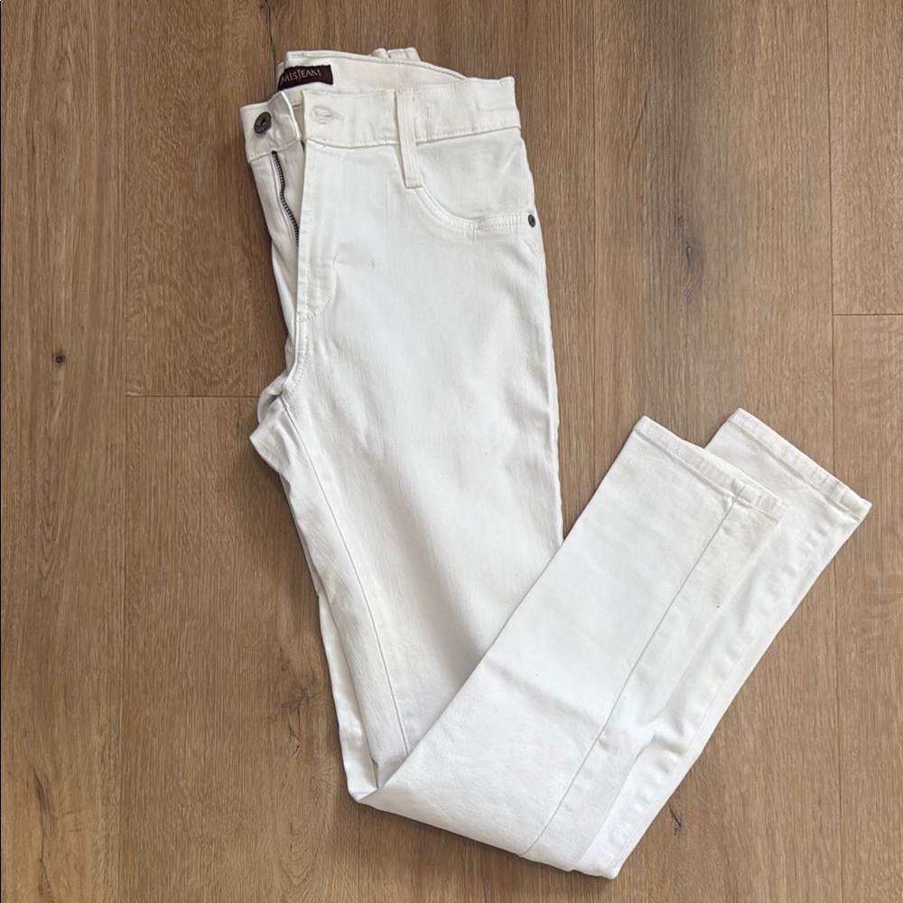 James Jeans White Skinny Jeans Stylish Denim high class